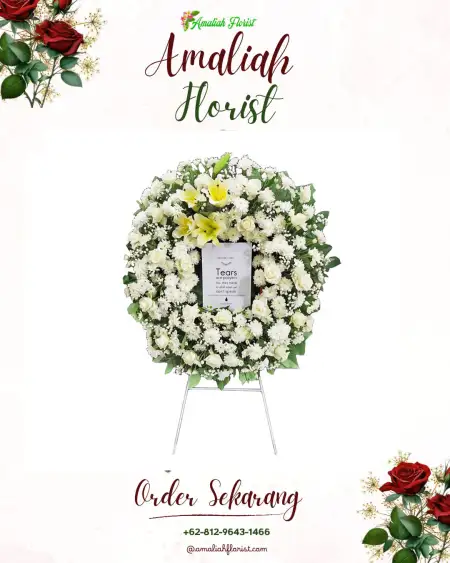 Krans Bunga Duka Jenamas